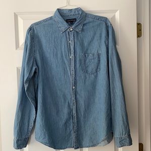 J Crew Denim Button Down
